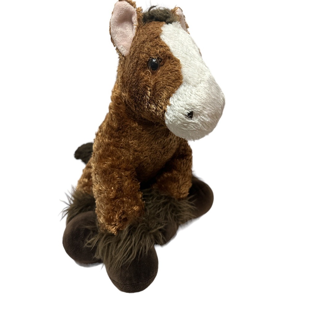 Build A‎ Bear Brown Clydesdale Horse Plush